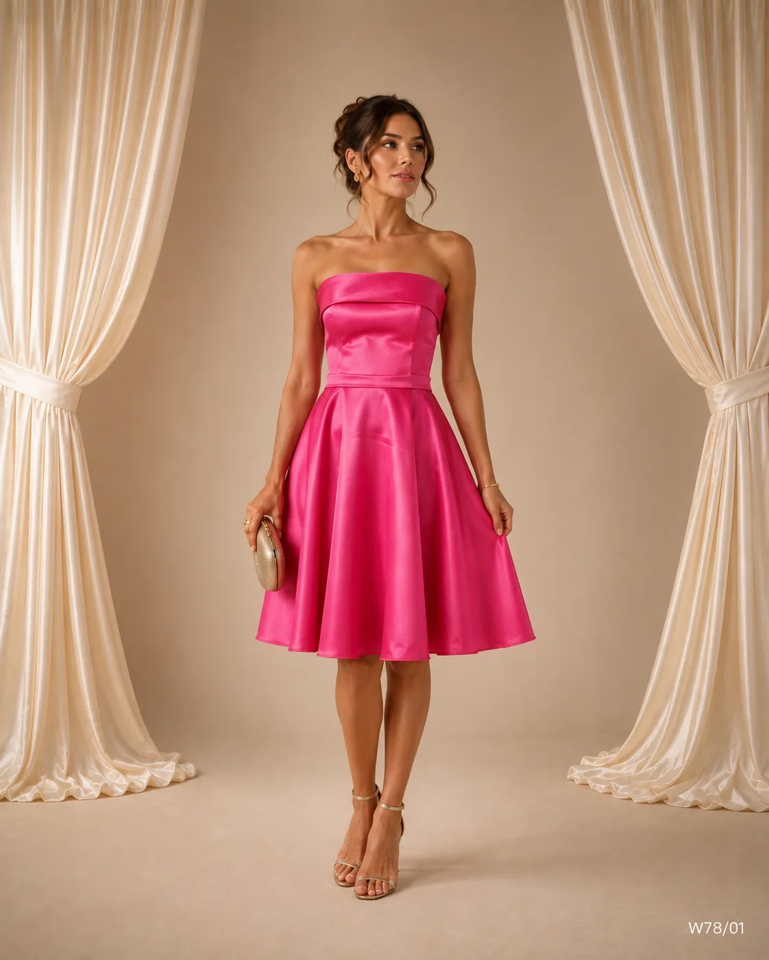 Vestido Curto Tomara que Caia Rodado