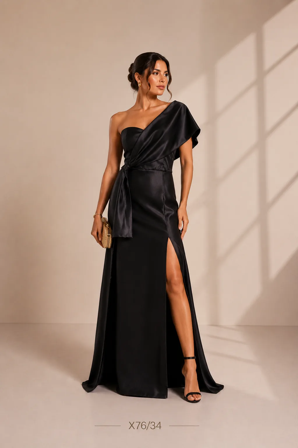 Vestido Longo Um Ombro Só