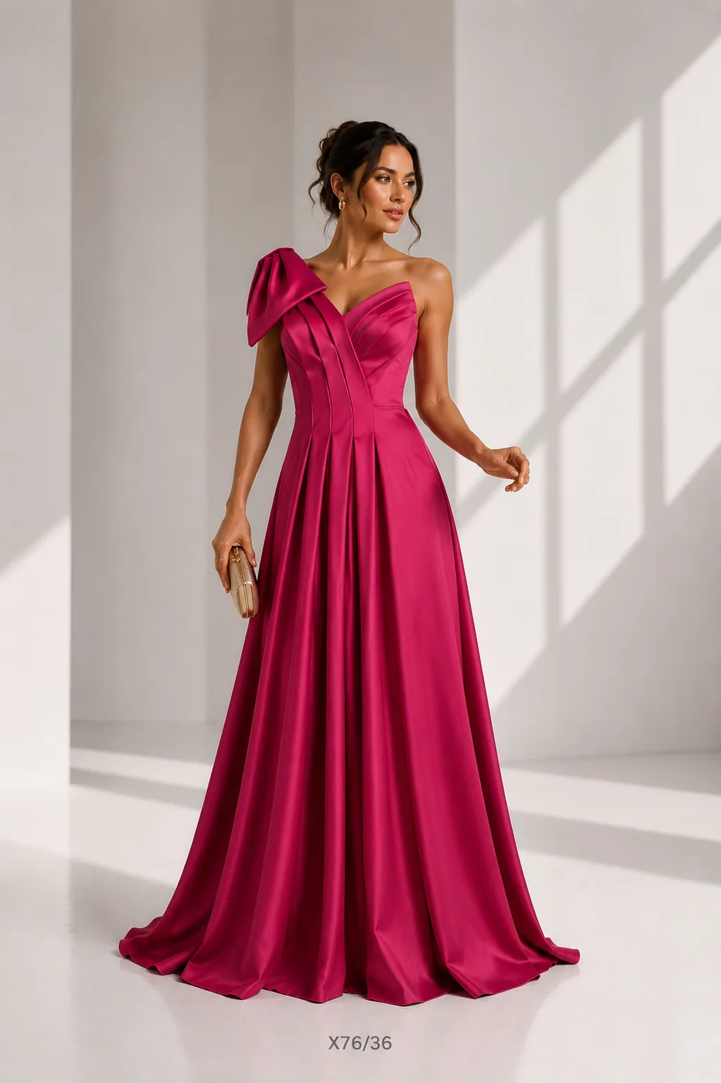 Vestido Longo Um Ombro Só