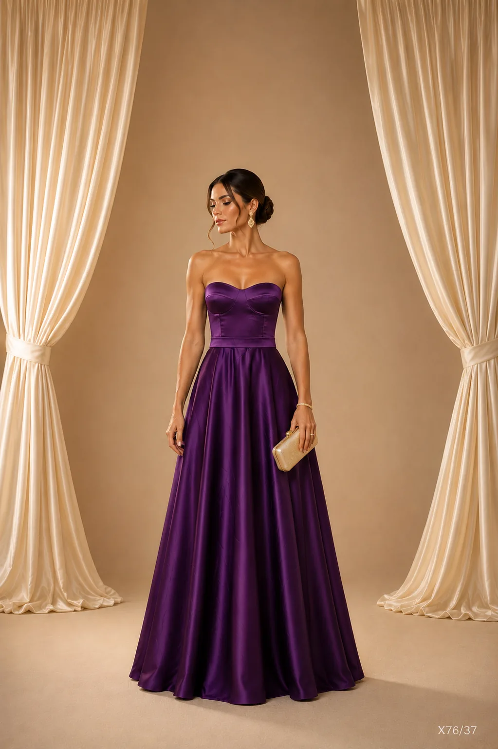 Vestido Longo Tomara que Caia