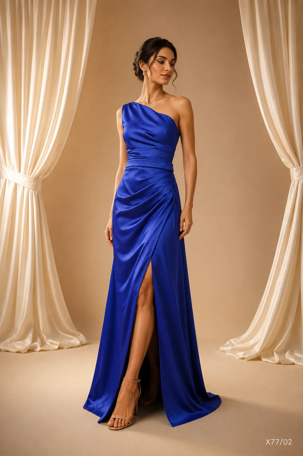 Vestido Longo Um Ombro Só
